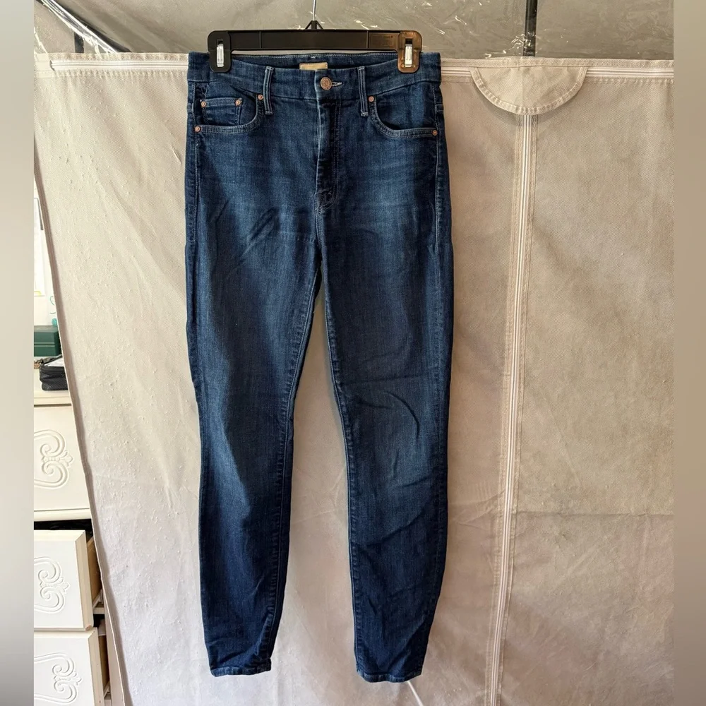 Mother denim high waisted looker clean sweep - Picture 1 of 5